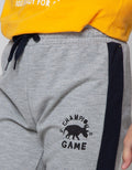 Little M Jogger Pants Cut N Sewn Baby Terry