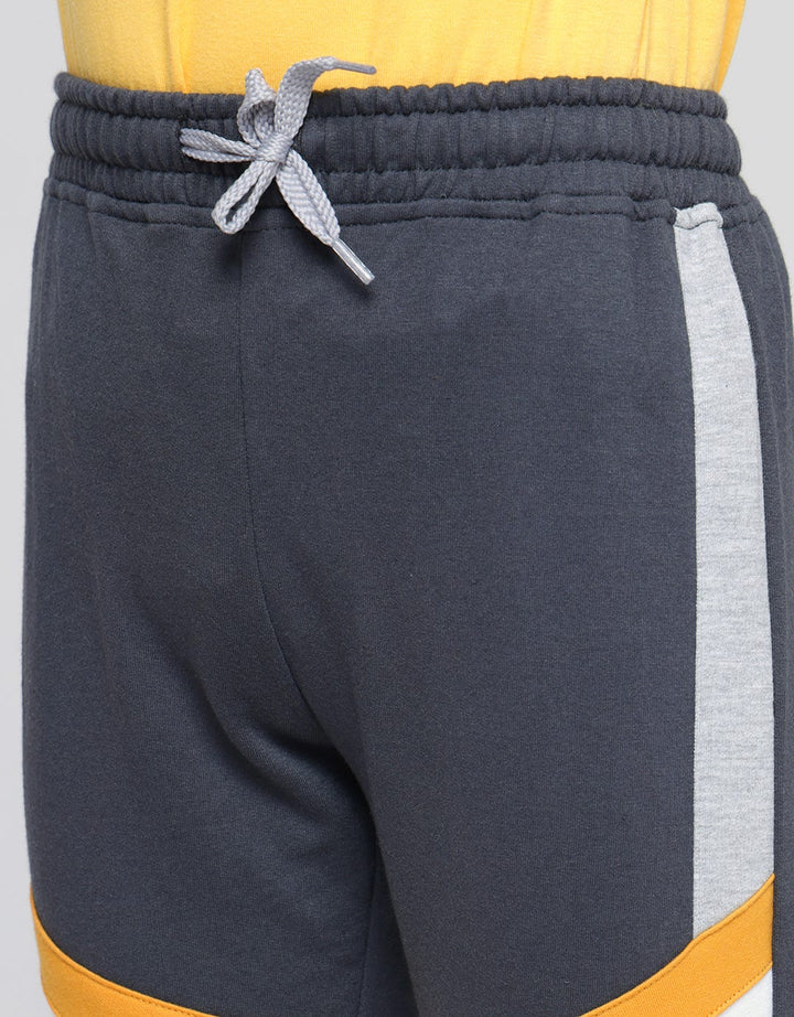 Little M Jogger Cut N Sewn Two Color Stripe