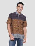 Cardinal Casual Full Print Kemeja Casual Pria