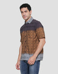Cardinal Casual Full Print Kemeja Casual Pria