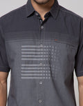 Cardinal Casual Short Sleeve Shirt Stripe Combination