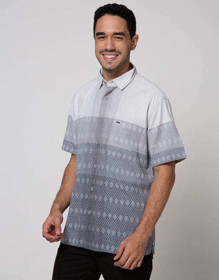 Cardinal Casual Short Sleeve Gradation Stripe