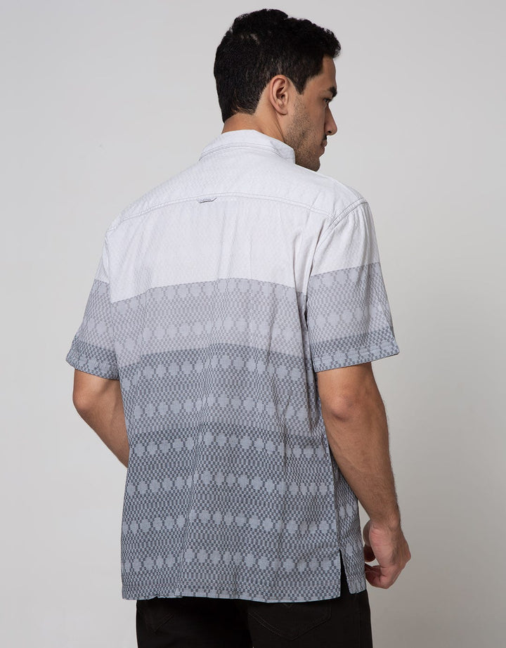 Cardinal Casual Short Sleeve Gradation Stripe