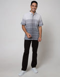 Cardinal Casual Short Sleeve Gradation Stripe