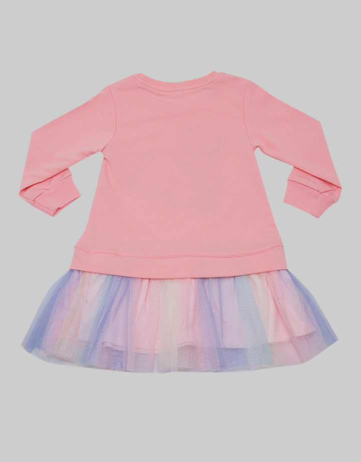 Disney Long Sleeve Midi Dress Minnie Love