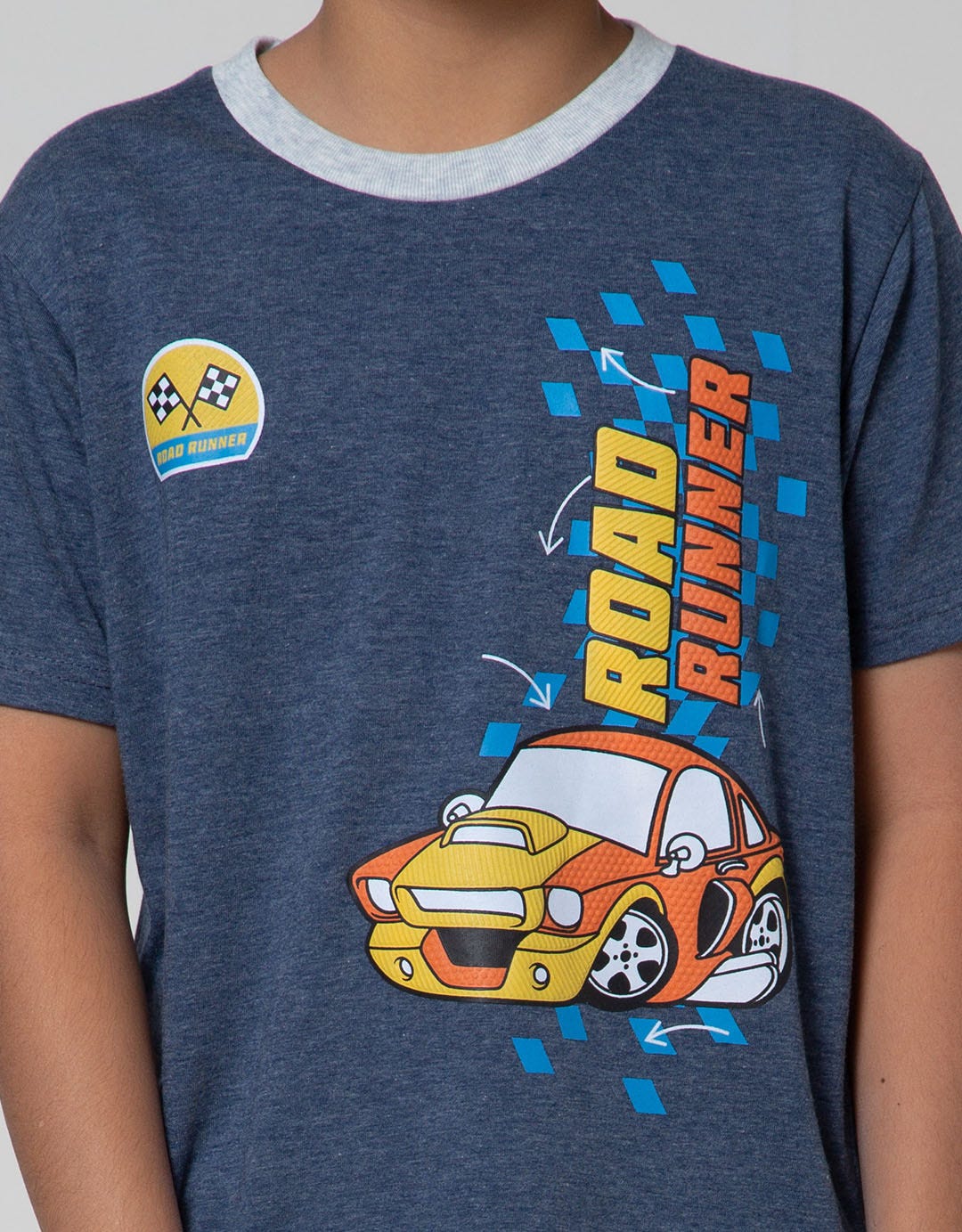 Little M Top Bottom Set T-Shirt Jogger Car