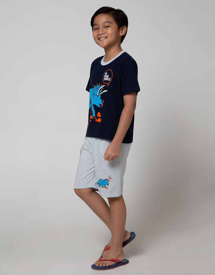 Little M Top Bottom Dino T-Shirt Set