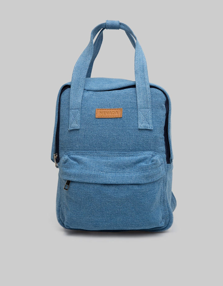 Nevada Backpack Women Denim Look 1