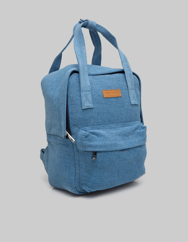 Nevada Backpack Women Denim Look 1