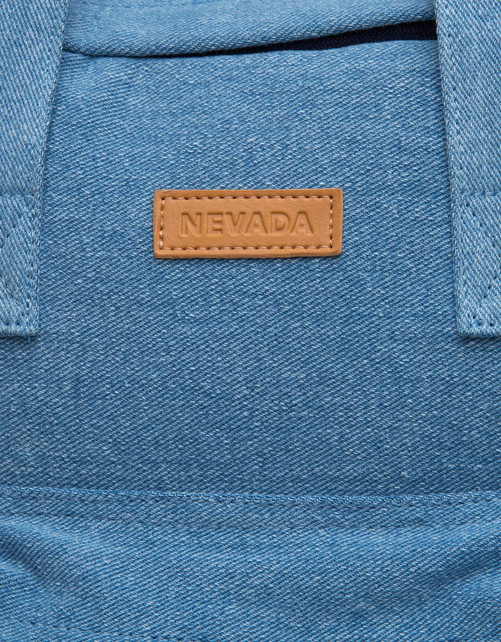 Nevada Backpack Women Denim Look 1