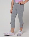 Little M Ribbon Cross Basic Leggings