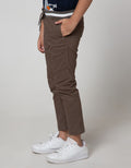 Little M Long Pants Woven Rib Cut N Sewn