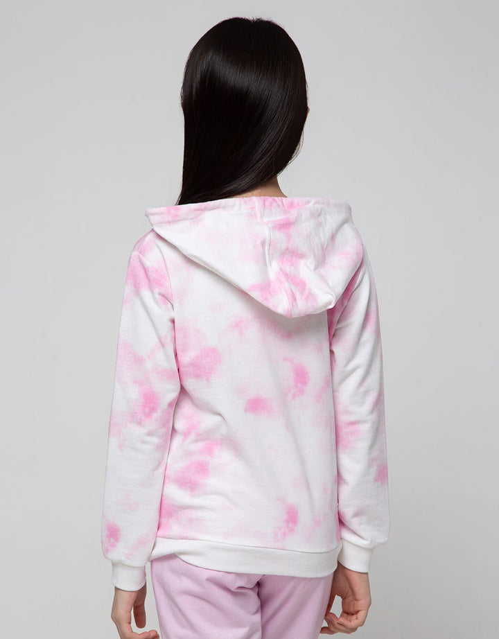 Nevada Sweatshirt Print Tie Dye With Anime Eyes