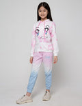Nevada Sweatshirt Print Tie Dye With Anime Eyes