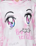 Nevada Sweatshirt Print Tie Dye With Anime Eyes