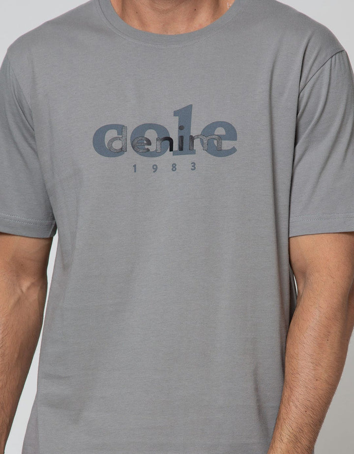 Cole T-Shirt Print Cole Denim Overlap