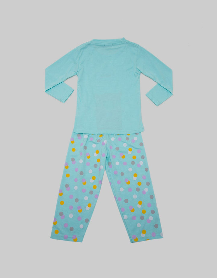 Kidz Too Top - Bottom Bear Polka Dot Pants 