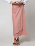 Nevada Midi Skirt Twill W Flap