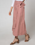 Nevada Midi Skirt Twill W Flap