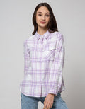 Nevada Long Sleeve Shirt Top Checked