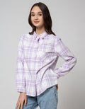 Nevada Long Sleeve Shirt Top Checked