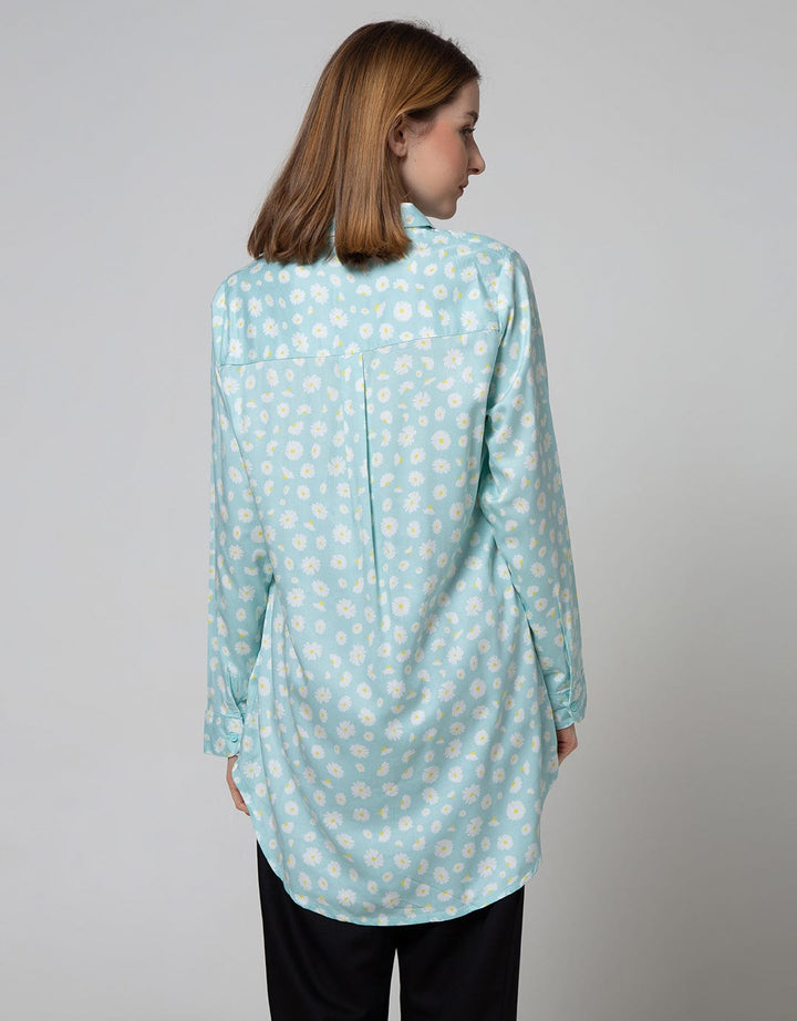 Nevada Long Sleeve Shirt Print Long Daisy