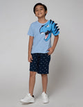 Little M Short Pants Woven Shark