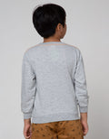 Little M Sweater Dino Aplikasi Bola