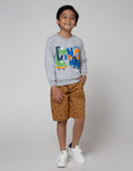 Little M Sweater Dino Aplikasi Bola