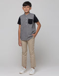 Cardinal Kids Boy Baju Koko Lengan Pendek Anak Laki - laki