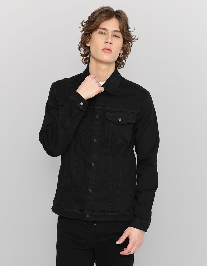 d&f Jacket Denim Print Df