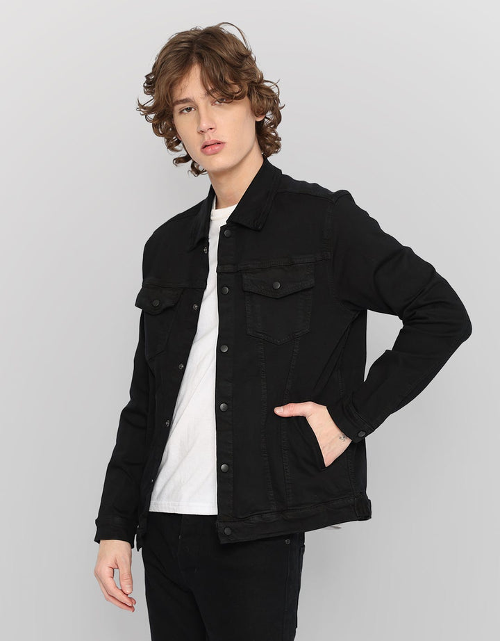 d&f Jacket Denim Print Df
