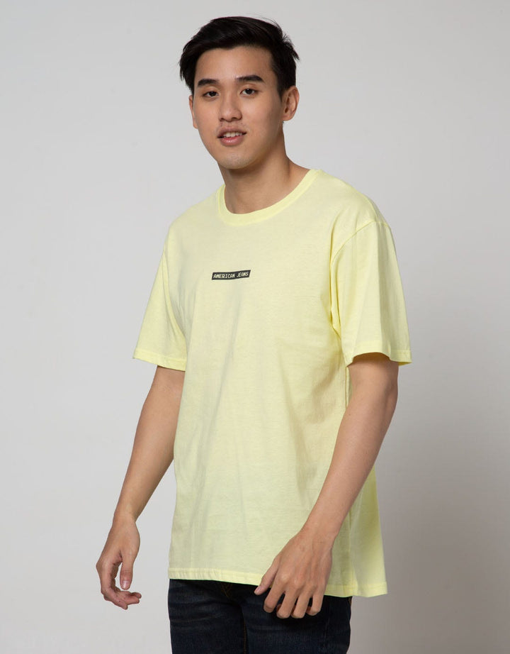 American Jeans Short Sleeve T-Shirt Back Print Vr