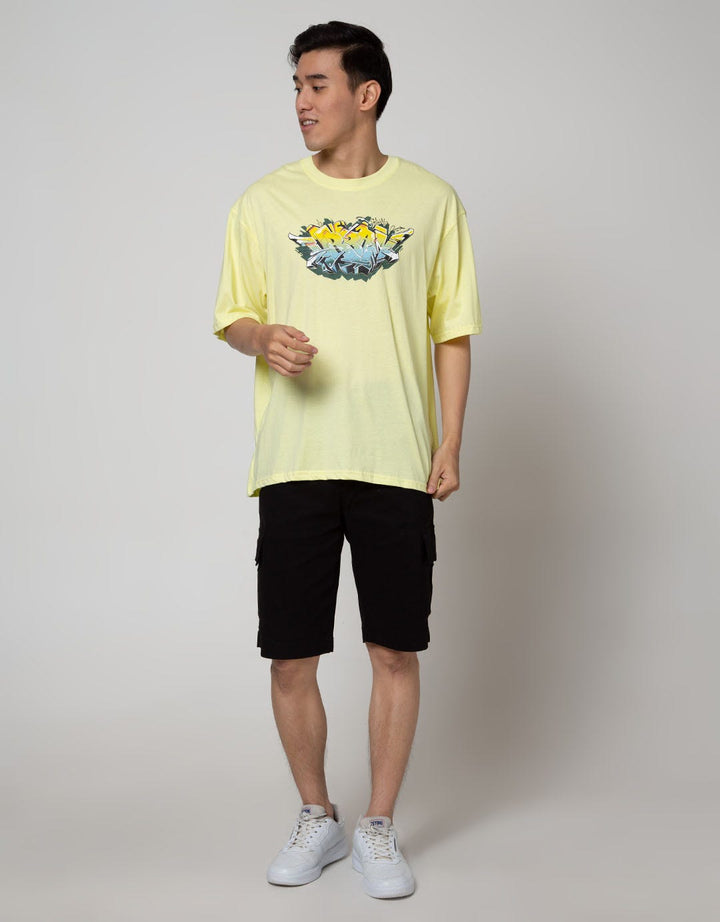 American Jeans Short Sleeve T-Shirt Oversized Tee Graffity