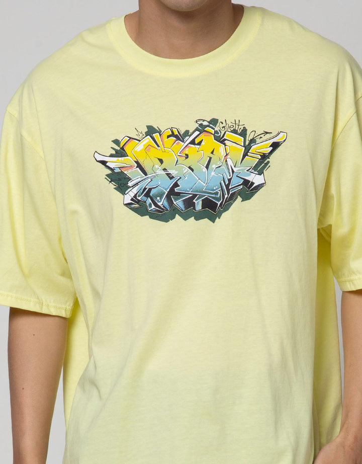 American Jeans Short Sleeve T-Shirt Oversized Tee Graffity