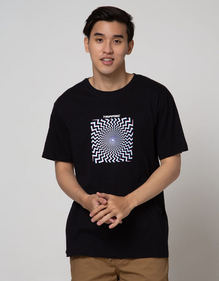 American Jeans Short Sleeve T-Shirt Tee Illusseion