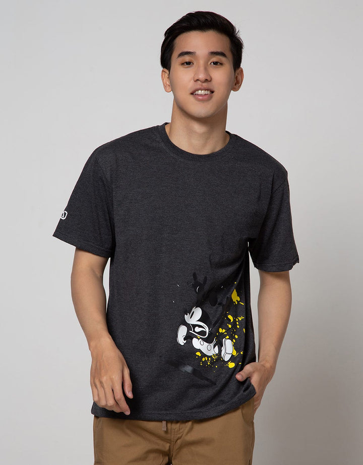 American Jeans Short Sleeve T-Shirt Tee Mickey Running