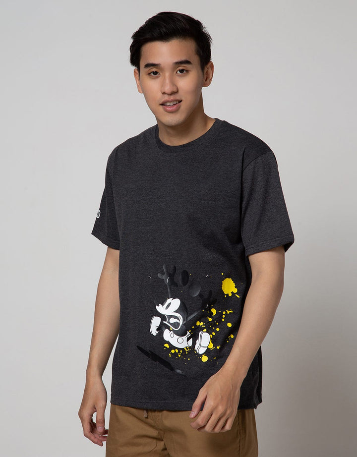 American Jeans Short Sleeve T-Shirt Tee Mickey Running