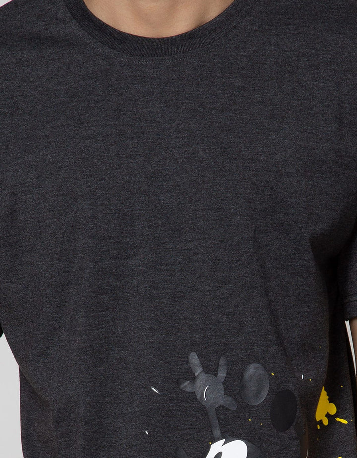 American Jeans Short Sleeve T-Shirt Tee Mickey Running