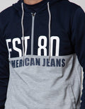 American Jeans Sweatshirt Hoodie Est 80
