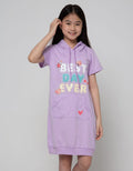 Nevada Short Sleeve Dress Hoodie Print Handuk Day