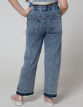 Nevada Denim Pants Acid Wash With Destroyed Effect