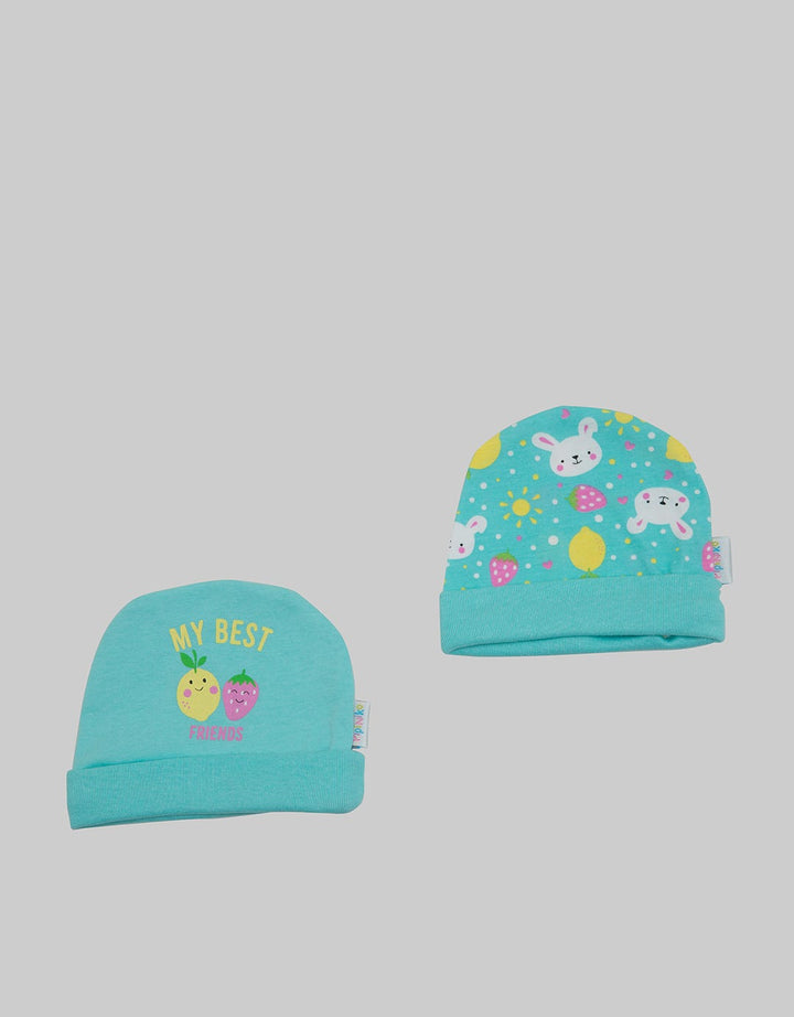 Pipiniko Beanie Hat Topi 2 Pcs Bunny Lemon