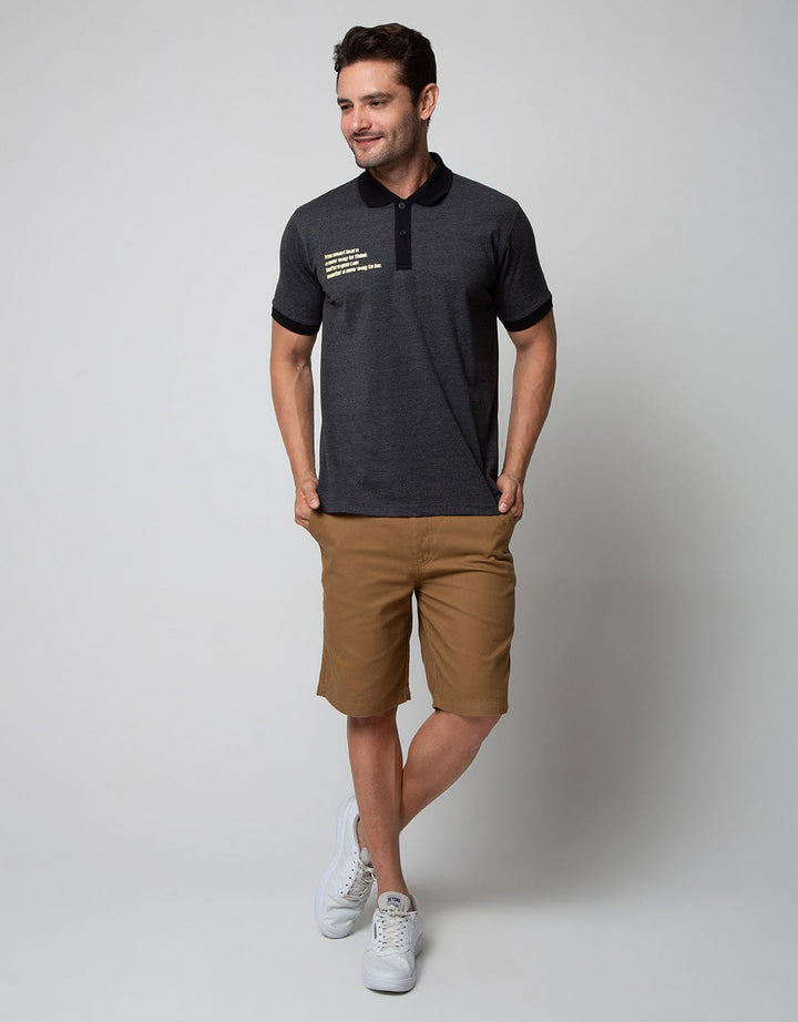 Nevada Short Sleeve Polo Shirt Print