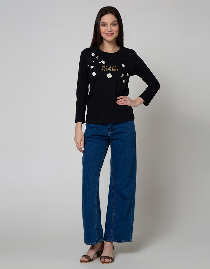 Nevada Denim Long Pants Stitching