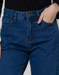Nevada Denim Long Pants Stitching