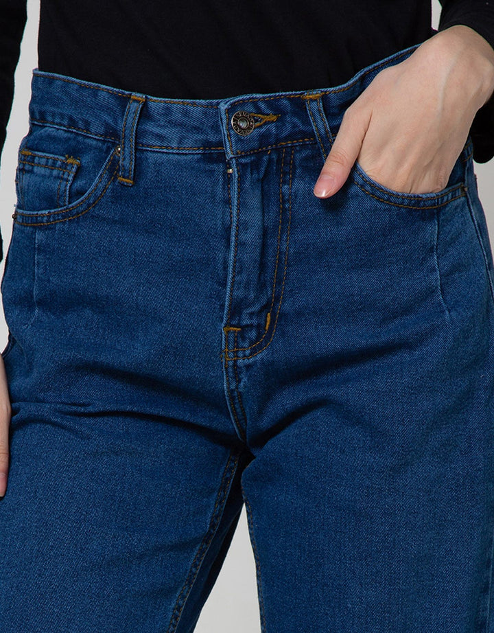 Nevada Denim Long Pants Stitching