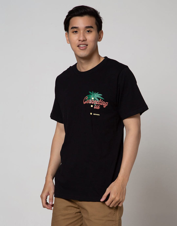Nevada Short Sleeve T-Shirt Print Connecting Us