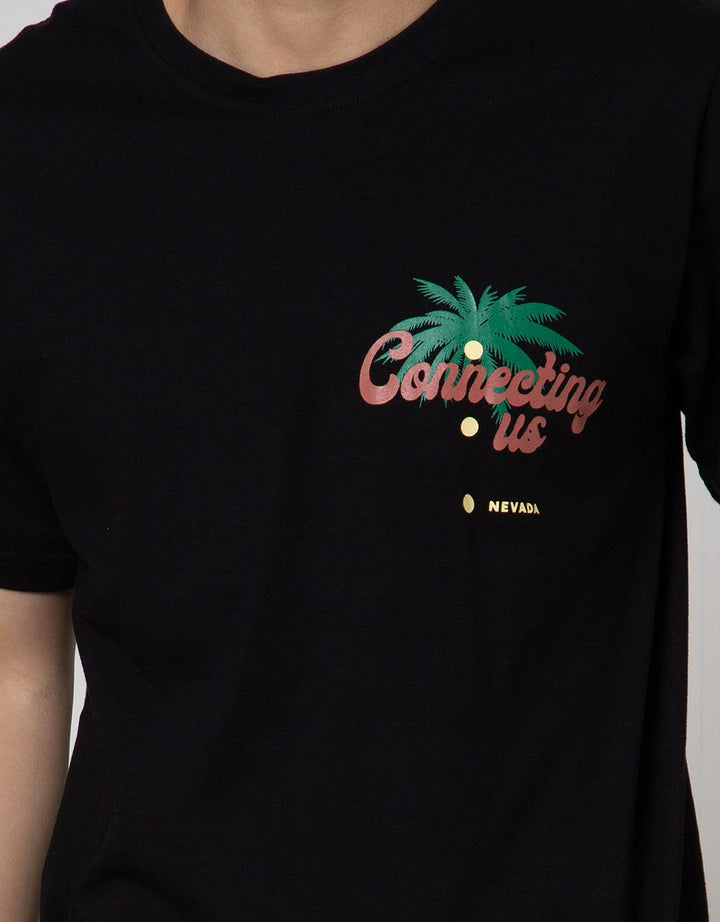 Nevada Short Sleeve T-Shirt Print Connecting Us