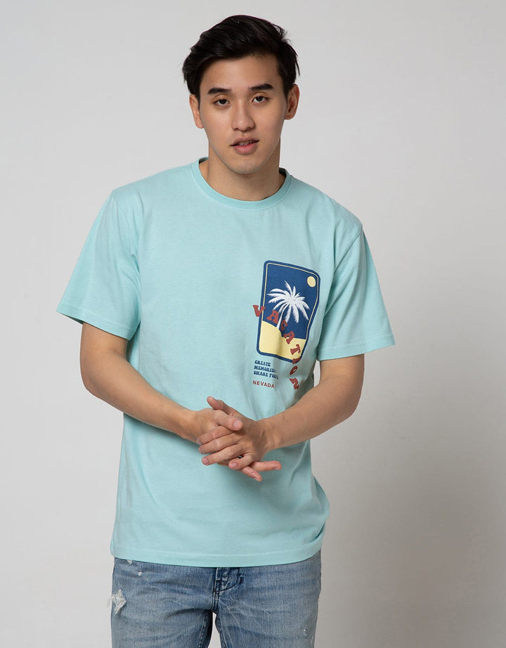 Nevada Short Sleeve T-Shirt Print Vacation